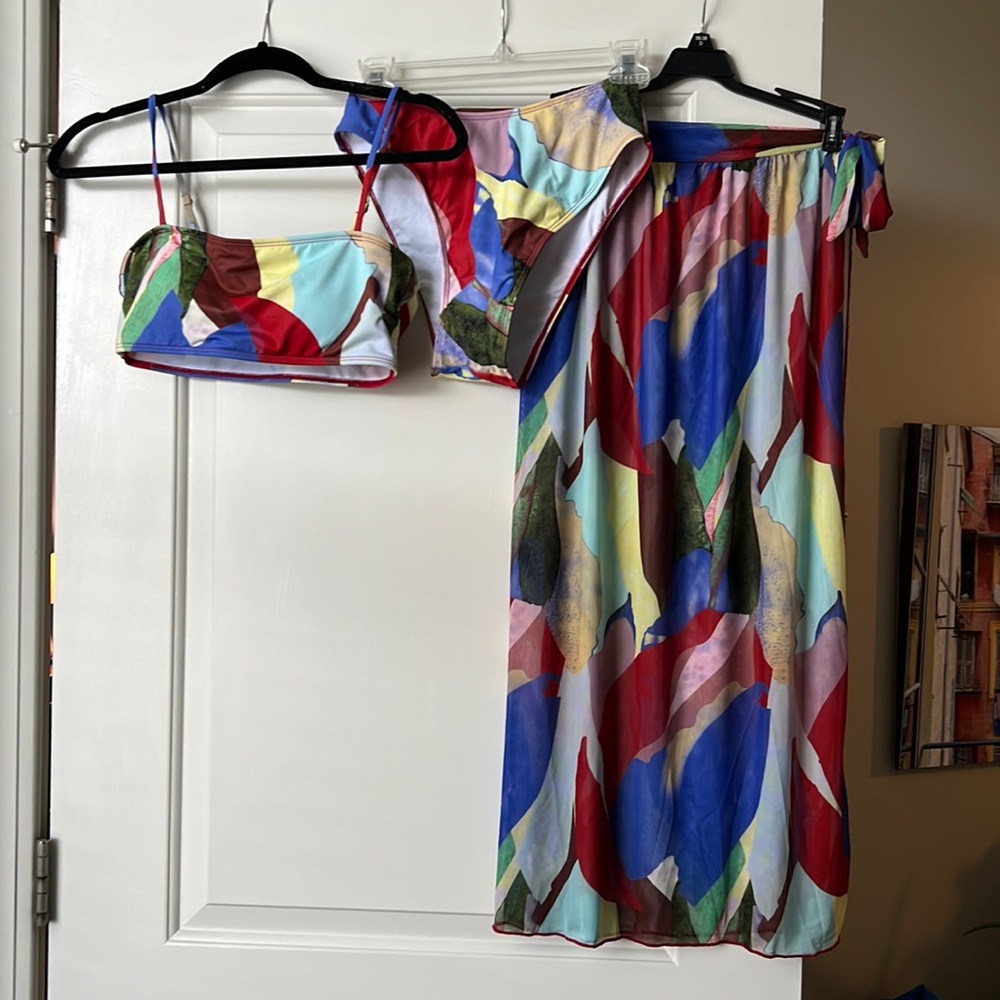 Bikini cover up set. Never worn